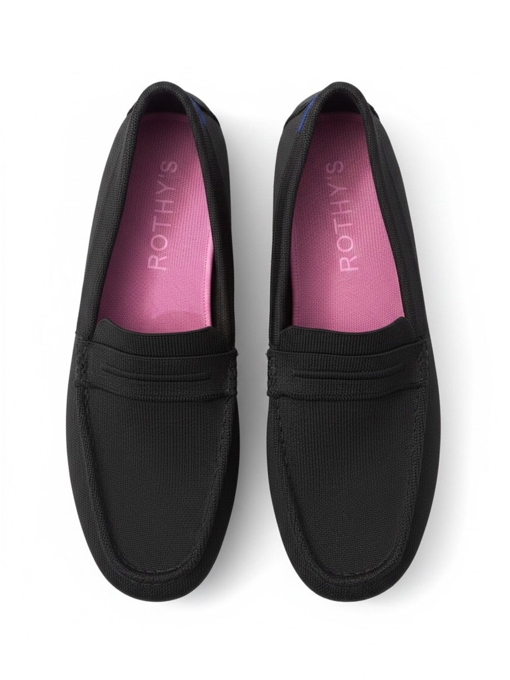 Rothy’s The Driver Black Driving Loafers Size 11.5 NWOB